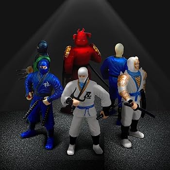 Amazon.co.jp: HAPTIME 忍者アクションフィギュア 6個パック